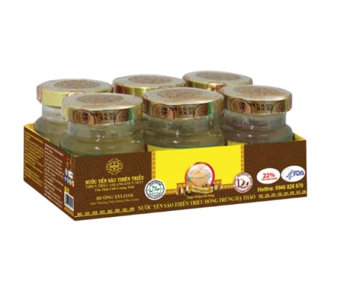 Yến  Chưng Đông Trùng Hạ Thảo Lốc 6 Lọ