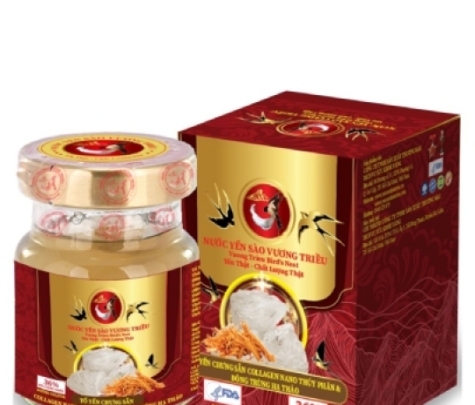 Yến Sào Chưng Sẵn Collagen Nano Thuỷ Phân & Đông Trùng Hạ Thảo
