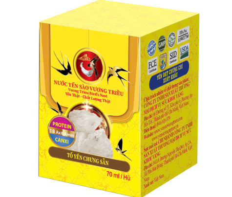 Yến Sào Vương Triều 22% Có Đường Hũ Rời