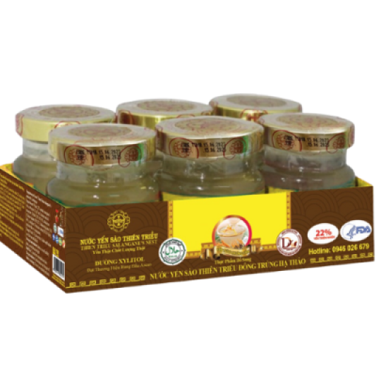 Yến  Chưng Đông Trùng Hạ Thảo Lốc 6 Lọ